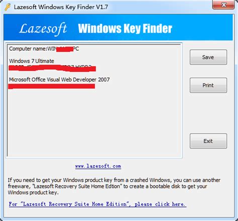 windows key finder
